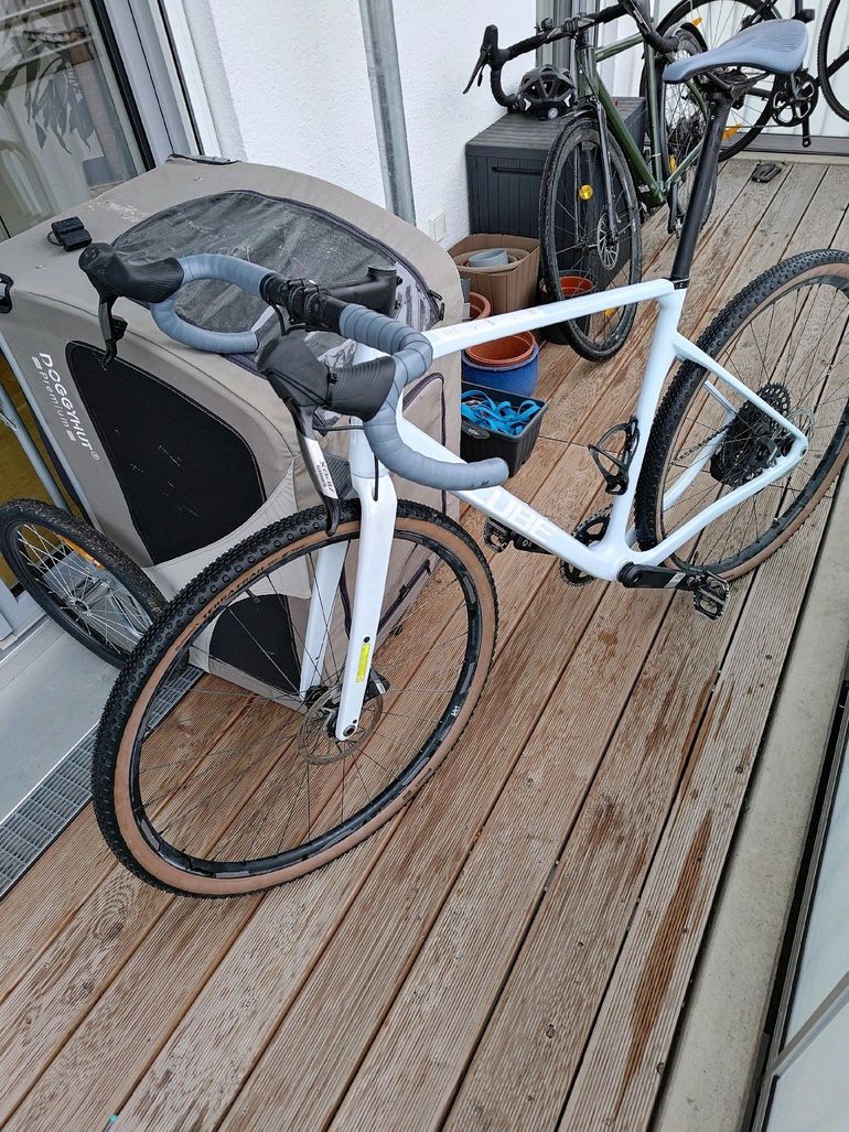 Used CUBE NUROAD C:62 EX 2024 Road & Gravel, Bianco — image 6 of 28