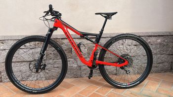 Used Cannondale Scalpel-Si Carbon 3 2019 2019 Mountainbike, Red, 29 — image 2 of 4