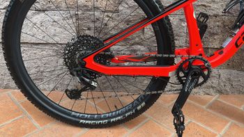 Used Cannondale Scalpel-Si Carbon 3 2019 2019 Mountainbike, Red, 29 — image 3 of 4
