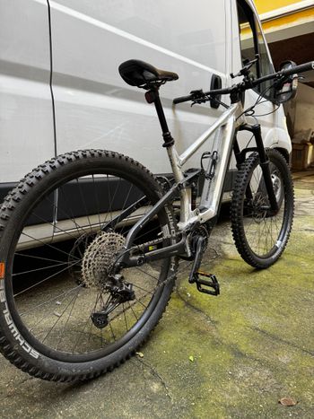 Used Bergamont E-Trailster Expert 2023 2023 Mountainbike, Light Gray, 29 — image 8 of 12
