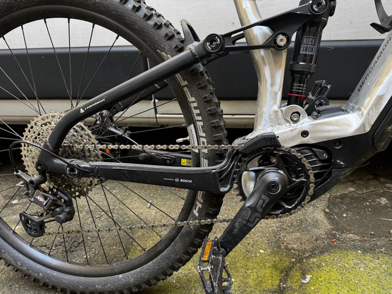 Used Bergamont E-Trailster Expert 2023 2023 Mountainbike, Light Gray, 29 — image 4 of 12