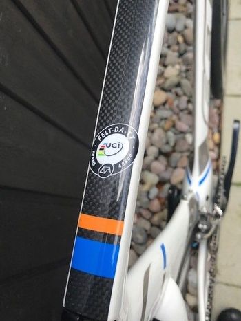 Used Felt DA3 2014 2014 Road & Gravel, White — image 7 of 9