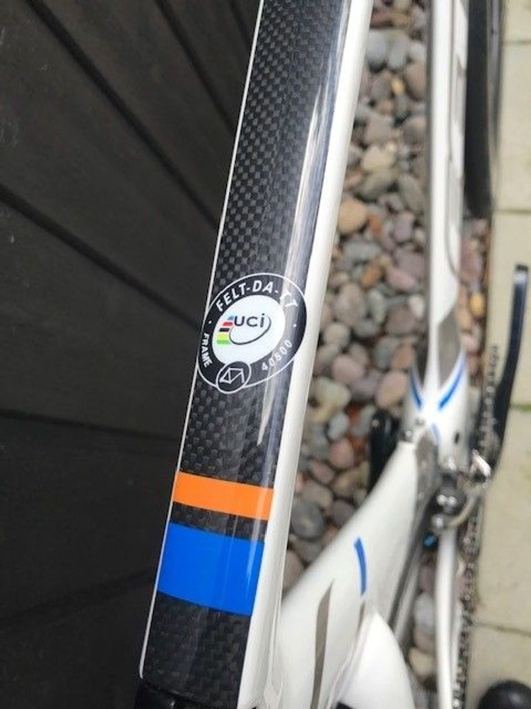 Used Felt DA3 2014 2014 Road & Gravel, White — image 7 of 9