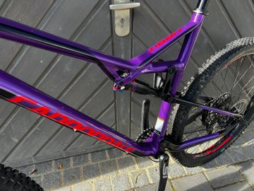 Gebrauchtes Cannondale Habit Carbon SE 2017 2017 Mountainbike, Violett, 27.5 — Bild 2 von 12
