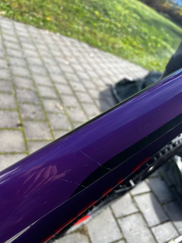 Gebrauchtes Cannondale Habit Carbon SE 2017 2017 Mountainbike, Violett, 27.5 — Bild 6 von 12