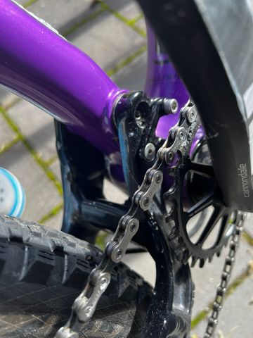 Gebrauchtes Cannondale Habit Carbon SE 2017 2017 Mountainbike, Violett, 27.5 — Bild 8 von 12