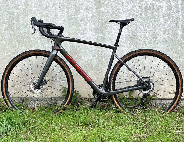 Used Specialized Diverge Sport Carbon 2021 2021 Road & Gravel, Light Gray — image 4 of 16