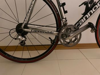 Used Cannondale SIX 13 2008 Road & Gravel, Light Gray — image 3 of 8