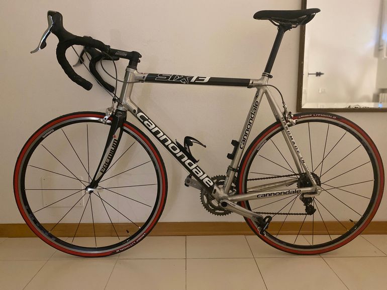 Used Cannondale SIX 13 2008 Road & Gravel, Light Gray — image 6 of 8