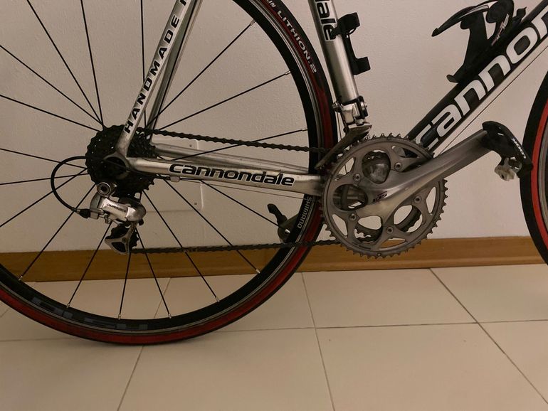 Used Cannondale SIX 13 2008 Road & Gravel, Light Gray — image 7 of 8