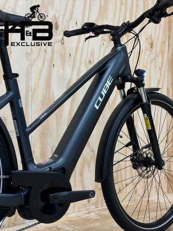 Used CUBE Touring hybrid one 500 SHIMANO 2023 Mountainbike, Black — image 12 of 14