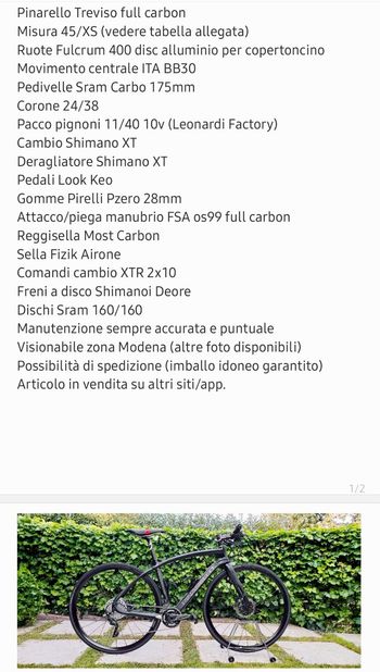 Used Pinarello Treviso 2018 Road & Gravel — image 28 of 28