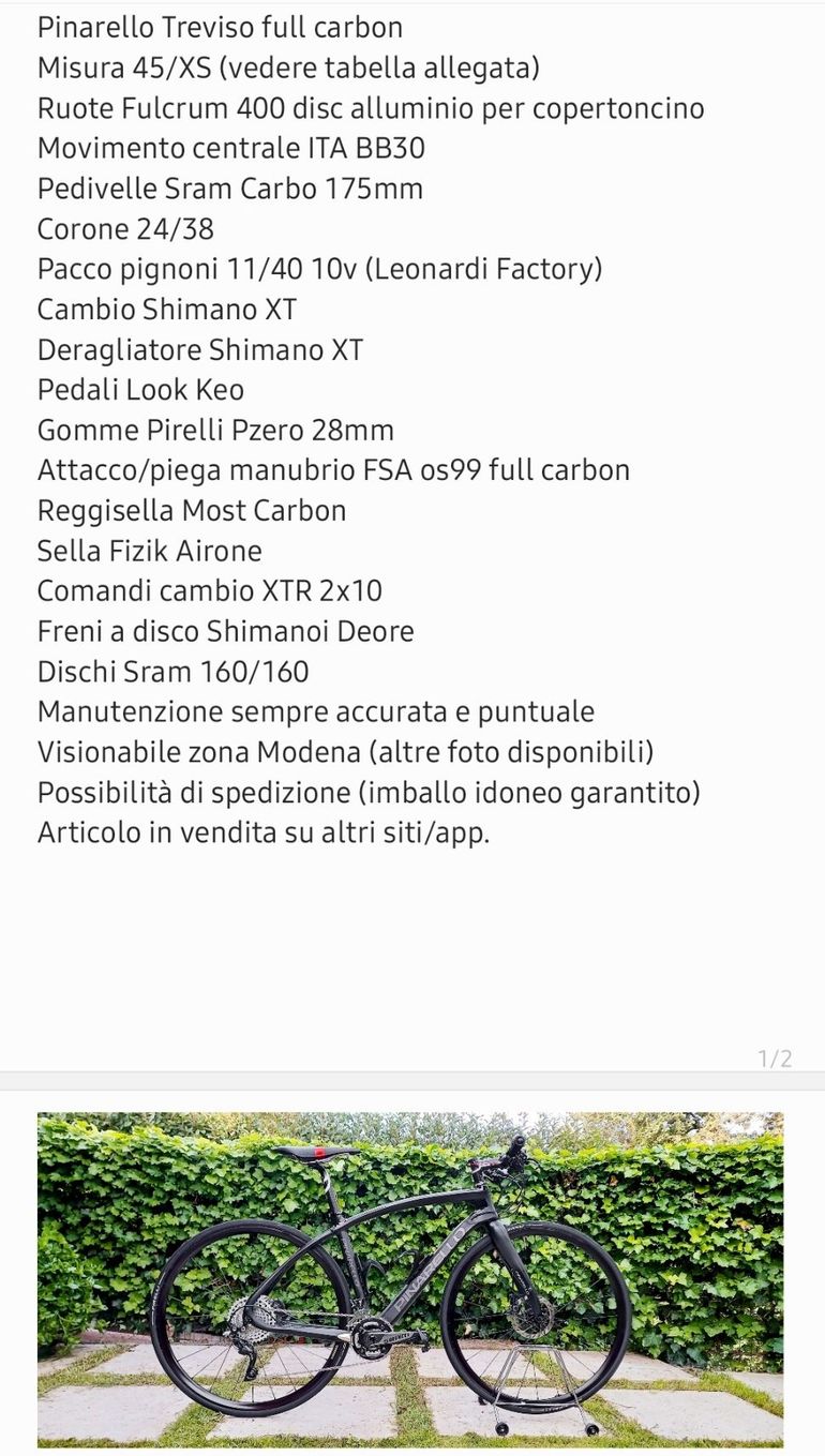 Used Pinarello Treviso 2018 Road & Gravel — image 28 of 28