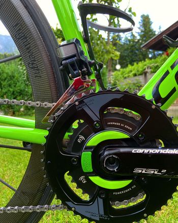 Used Cannondale Supersix Shimano Dura Ace Di2 2019 Road & Gravel, Green — image 3 of 4