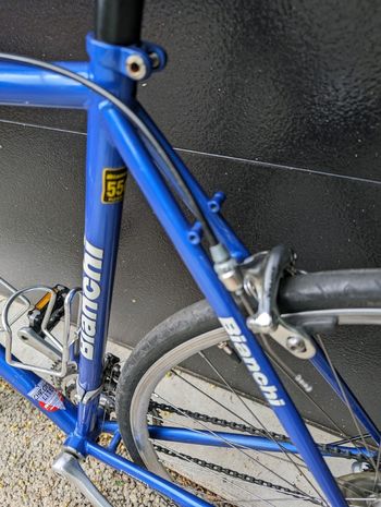 Used Bianchi Eros 1998 Road & Gravel, Blue — image 12 of 17