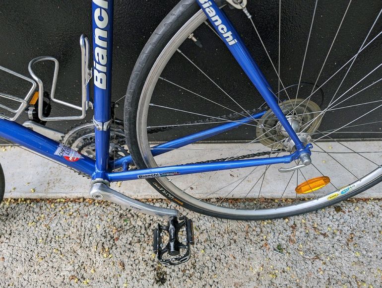 Used Bianchi Eros 1998 Road & Gravel, Blue — image 11 of 17