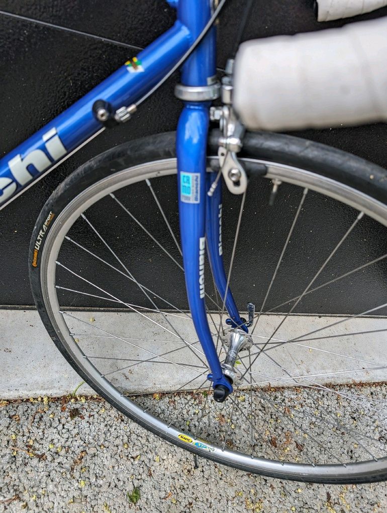 Used Bianchi Eros 1998 Road & Gravel, Blue — image 6 of 17