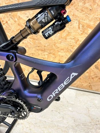 Used Orbea RISE LT M10 630W 85NM 2025 Mountainbike, Blue, 29 — image 3 of 9