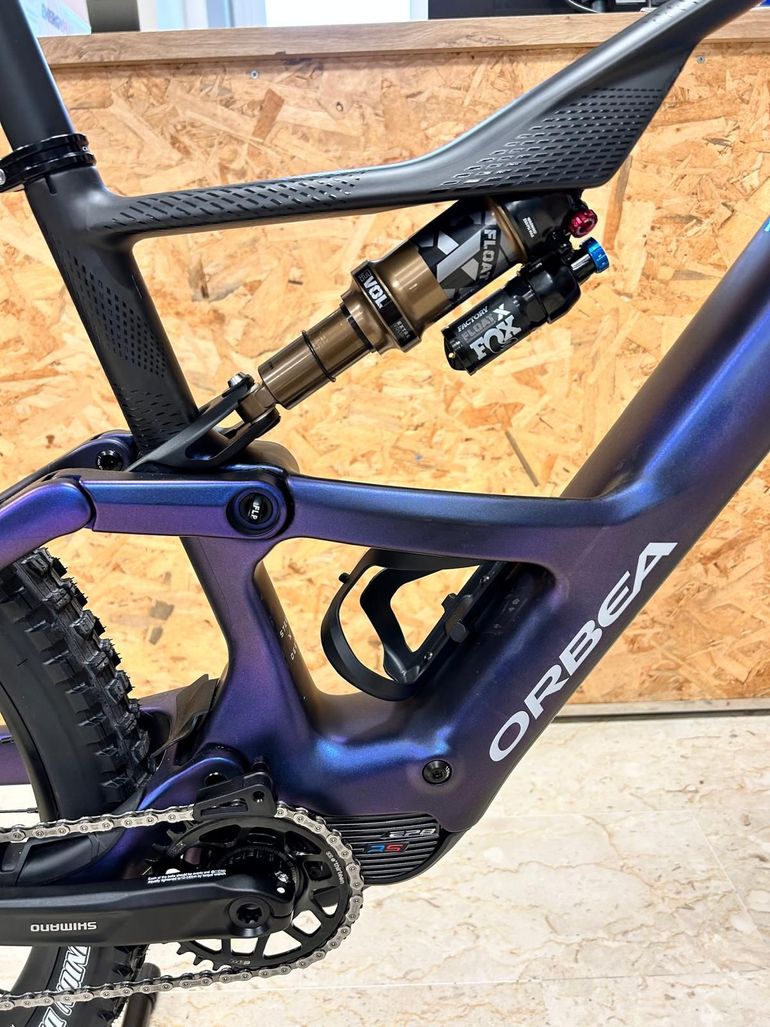 Used Orbea RISE LT M10 630W 85NM 2025 Mountainbike, Blue, 29 — image 8 of 9
