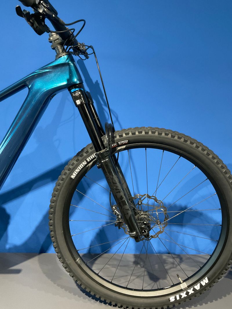 Gebrauchtes Giant Trance X Advanced E+ Elite 2 2024 2024 Mountainbike, Blau, 27.5 — Bild 3 von 4