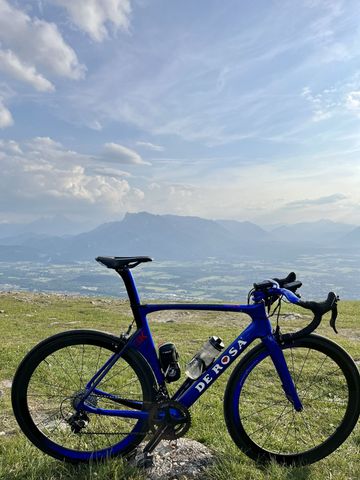Used De Rosa SK Pininfarina Campagnolo Super Record 2019 Road & Gravel, Blue — image 23 of 25