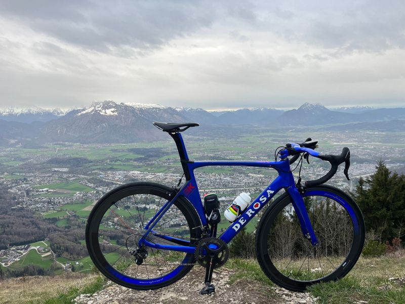 Used De Rosa SK Pininfarina Campagnolo Super Record 2019 Road & Gravel, Blue — image 16 of 25
