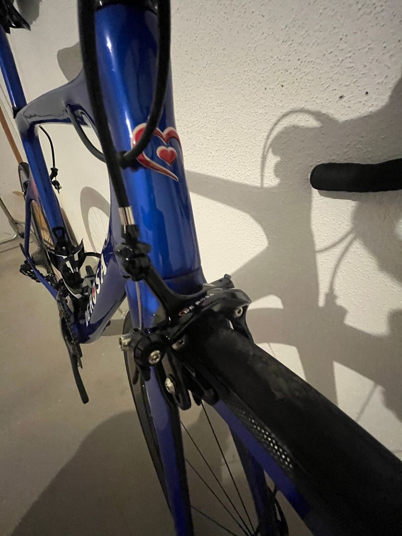 Used De Rosa SK Pininfarina Campagnolo Super Record 2019 Road & Gravel, Blue — image 4 of 25