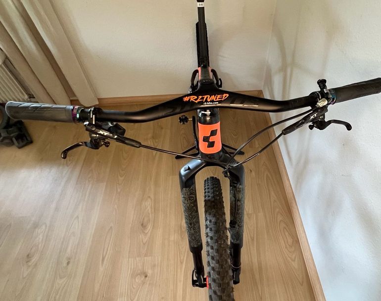 Used CUBE Reaction GTC SLT C62 2017 Mountainbike, Black — image 2 of 8