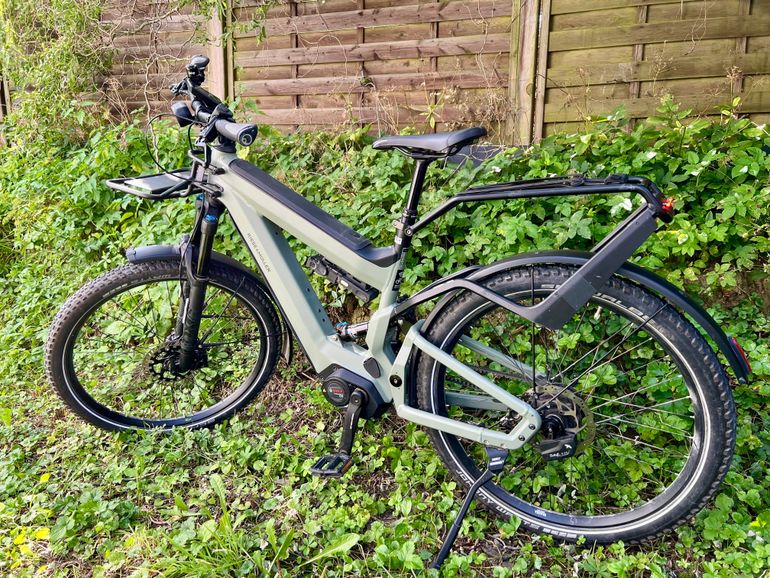 Used Riese & Müller Superdelite GT rohloff 2021 Mountainbike, Light Gray — image 2 of 7
