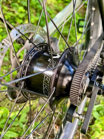 Used Riese & Müller Superdelite GT rohloff 2021 Mountainbike, Light Gray — image 7 of 7
