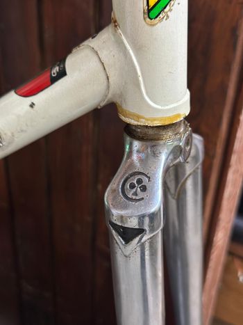 Used Colnago International Frameset 1980 Road & Gravel, White — image 7 of 12
