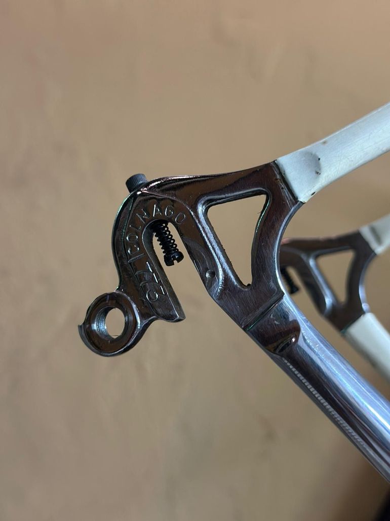 Used Colnago International Frameset 1980 Road & Gravel, White — image 9 of 12