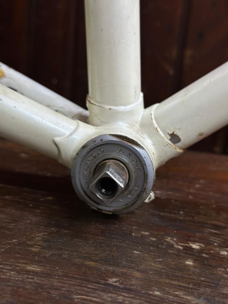 Used Colnago International Frameset 1980 Road & Gravel, White — image 5 of 12