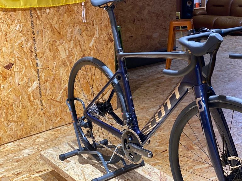 Used Scott Addict eRIDE 20 2023 2023 Road & Gravel, Blue — image 4 of 5