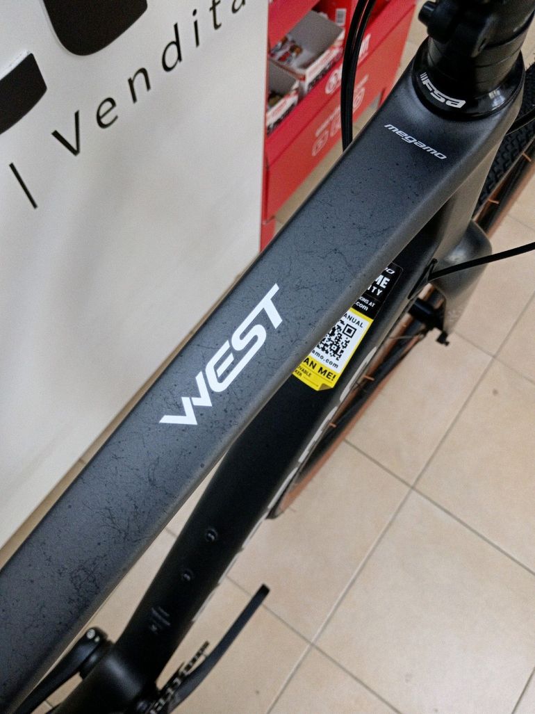 Used Megamo WEST 15 2024 2024 Road & Gravel, Light Gray — image 4 of 4