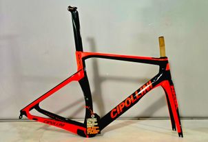 Cipollini - Orange Fluo Shiny Frameset, 2017