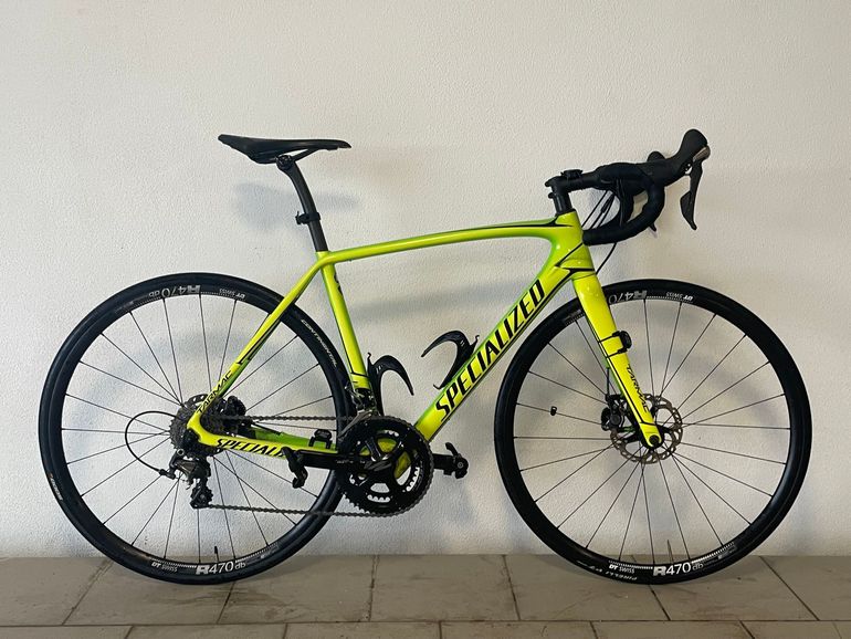 Used Specialized Tarmac Expert Disc 2017 2017 Road & Gravel, Green — image 1 of 5