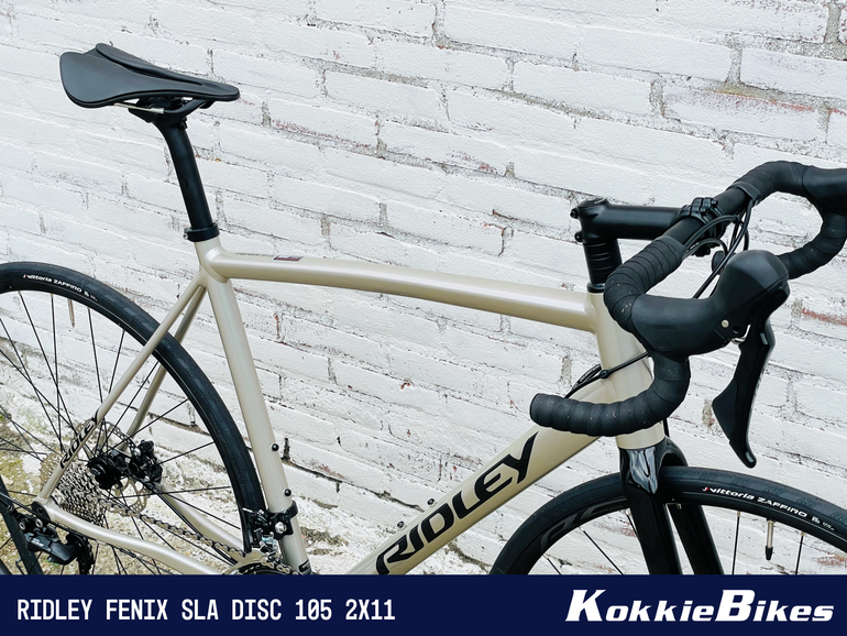 Used Ridley Fenix SLA Disc - Shimano 105 2x11sp 2023 2023 Road & Gravel, Hellgrau — image 5 of 5