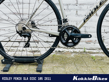 Used Ridley Fenix SLA Disc - Shimano 105 2x11sp 2023 2023 Road & Gravel, Hellgrau — image 3 of 5