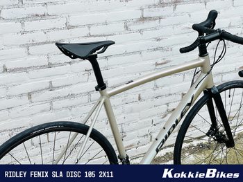 Used Ridley Fenix SLA Disc - Shimano 105 2x11sp 2023 2023 Road & Gravel, Hellgrau — image 2 of 5