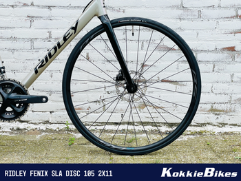 Used Ridley Fenix SLA Disc - Shimano 105 2x11sp 2023 2023 Road & Gravel, Hellgrau — image 4 of 5