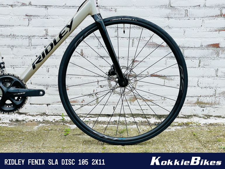 Used Ridley Fenix SLA Disc - Shimano 105 2x11sp 2023 2023 Road & Gravel, Hellgrau — image 4 of 5