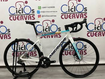 Used Merida SCULTURA 6000 2024 2024 Road & Gravel, White — image 1 of 3