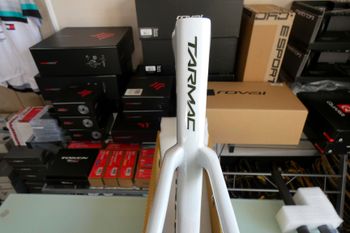 Used Specialized Tarmac SL7 Frameset 2022 2022 Road & Gravel, White — image 29 of 33