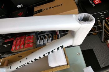 Used Specialized Tarmac SL7 Frameset 2022 2022 Road & Gravel, White — image 24 of 33