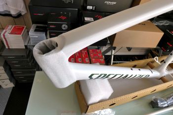 Used Specialized Tarmac SL7 Frameset 2022 2022 Road & Gravel, White — image 7 of 33