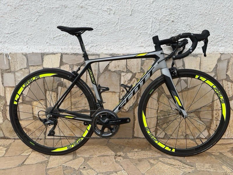 Used Scott Addict 10 2017 2017 Road & Gravel, Light Gray — image 1 of 5