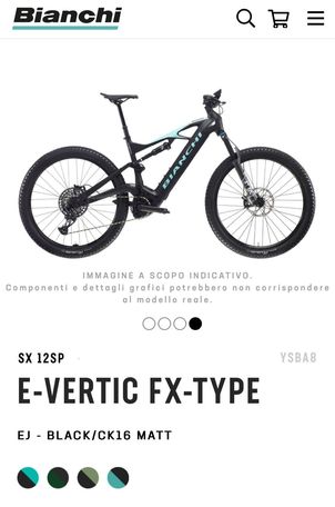 Bianchi - e-Vertic FX-Type SX 2023, 2023