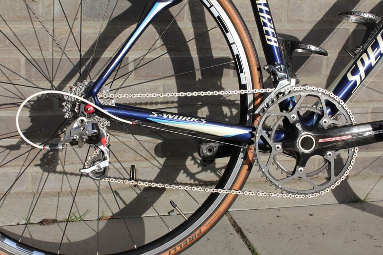 Used Specialized S-Works Roubaix SL SRAM 2008 2008 Road & Gravel, Blau — image 3 of 7