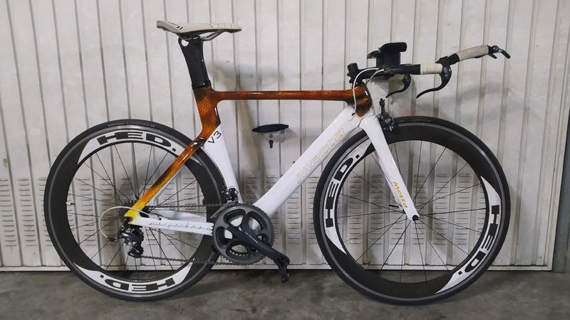 Used Merida Metta Eolo V3 TT 2012 Road & Gravel, White — image 1 of 9